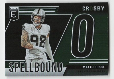 2024 Donruss Elite #23 Maxx Crosby FOOTBALL Las Vegas Raiders