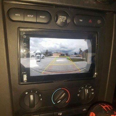 64G Android15 Car Stereo Radio For Ford Mustang 2005-2009 CarPlay Stereo GPS CAM