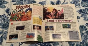 The Team Sega Newsletter #6 April 1989 Altered Beast Vintage Gaming