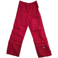 VTG 80's GRANITE RED Windbreaker Track Pants Women's Size M