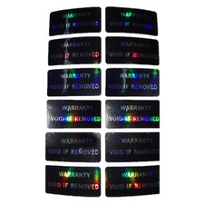 Warranty Void Stickers Tamper Proof Labels Security Protection 10mm X 20mm