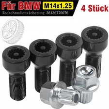 FELGENSCHLOSS SATZ M14X1,25 FÜR BMW F20 F21 F22 F30 F31 F36 RADSCHRAUBENSICHERUN