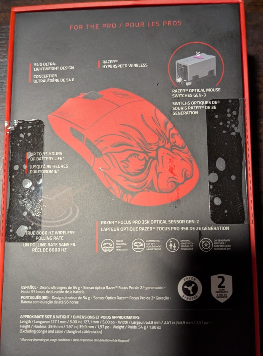 マウス・トラックボール Razer deathadder faker edition Razer DeathAdder V3 Pro Faker Edition - us.MaxGaming.com