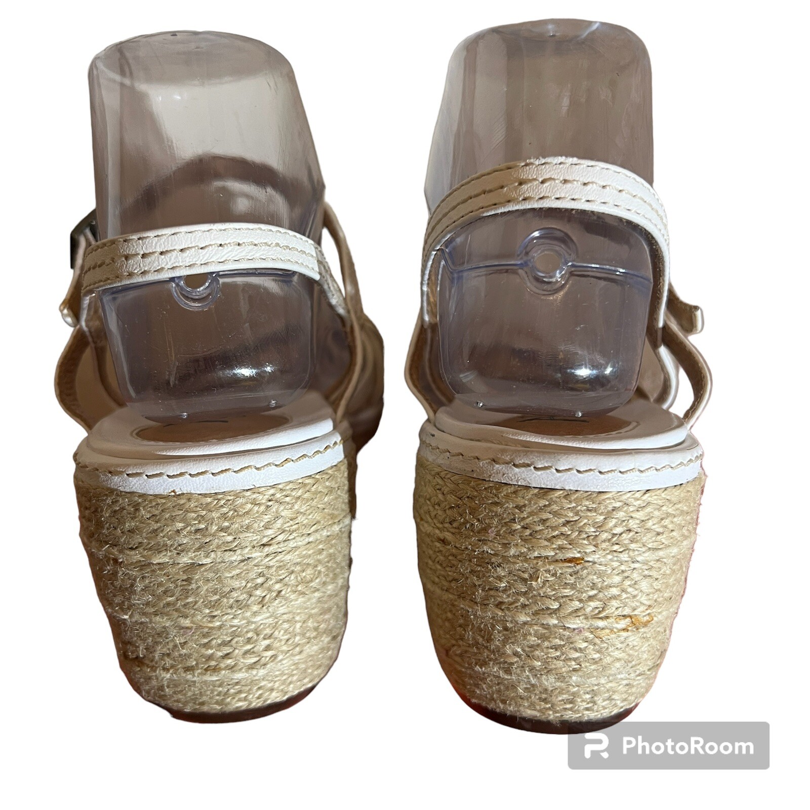 clarks white wedge sandals