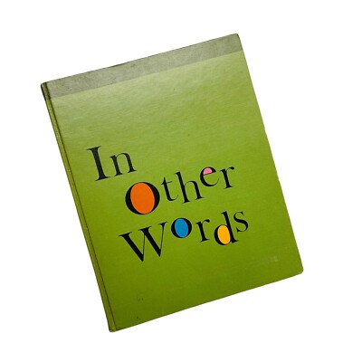 In Other Words  A Junior Thesaurus (1969 Hardcover) Children 