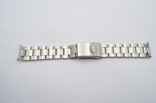 FORTIS FLIEGERUHR STAHL ARMBAND BRACELET 20MM VINTAGE 2 - Picture 1 of 2