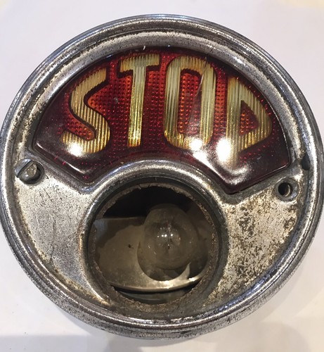 Antikes Guidco Auto Stoppsignal - Bild 1 von 10