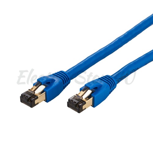 Lote de cable de conexión Ethernet blindado CAT8 cable red de cobre súper velocidad SFTP LAN - Imagen 7 de 20