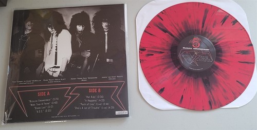 Slaughter Haus 5 Reckless Endangerment Splatter Vinyl LP new Heavy Metal Glam - Picture 2 of 2