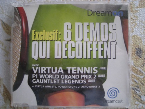 SEGA FLASH Volume 1 / DEMOS SATURN SEGA PAL EUR démo jeu vidéo