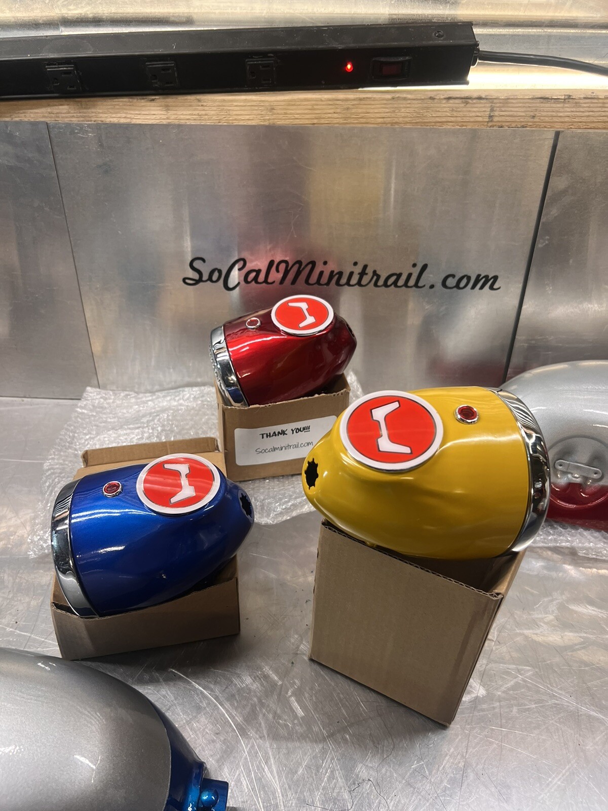 z50 headlight bucket K1 Blue eBay