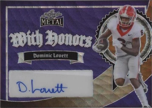 2024 Leaf Metal Dominic Lovett #WH-DL1
