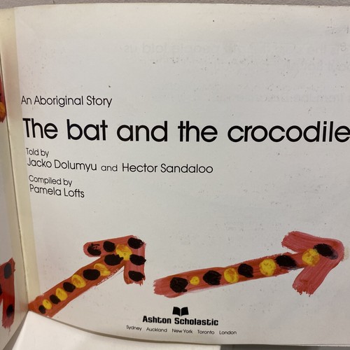 The Bat and the Crocodile (An Aboriginal Story) Jacko Dolumyu by Pamela Lofts PB - Picture 6 of 12