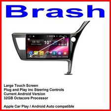 COROLLA 2015-19 GPS WIRELESS APPLE CARPLAY ANDROID AUTO CAMERA ODB DAB TPMS DVR