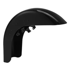 Vivid Black Front Fender Fit For Harley Touring Street Road Glide 2014-2024 2023