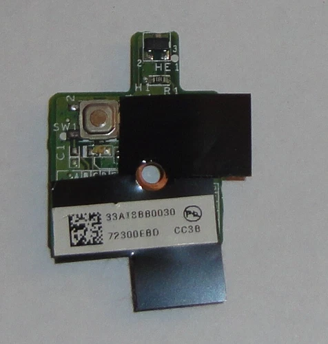 HP Compaq F500 F700 V6000 Power Button Board - P/N: 443153-001, DAAT8BTH8C9
