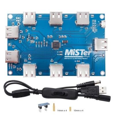 Mister FPGA 128MB SDRAM + IO VGA + HUB + Fan for Terasic DE10-Nano