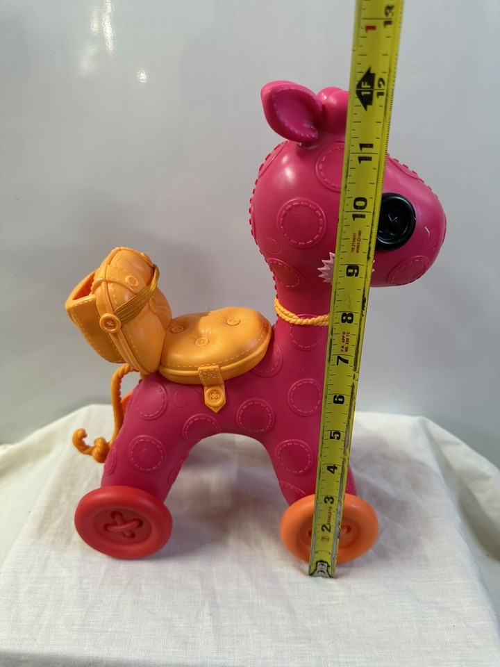 LaLaLoopsy Rolling Rocking Horse w/ Apple Cart for Full Size Dolls eBay