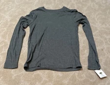 Tucker + Tate Forest Green Long Sleeve Shirt Youth Small (7/8) New Tags