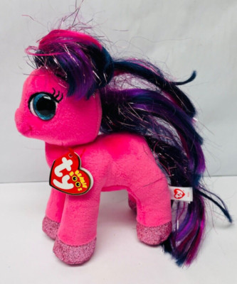 Ty Beanie Boos My Little Pony Ruby Plush w/ Tag Cute MLP Stuffed Animal BIN 15