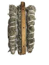 12  -13  Long Wild California White Sage Smudge Stick Pack of 3 Free Shipping
