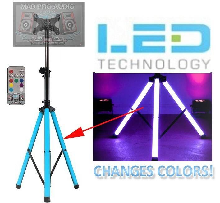 Flatscreen Stand Customized By Madproaudio.  Custom Led Stan