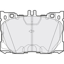 Brake Pads Set For Mercedes E-Class A238 E 450 4-matic Front Apec Blue