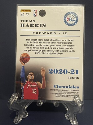 Tobias Harris 2020-21 Panini Chronicles Basketball Chronicles Base
