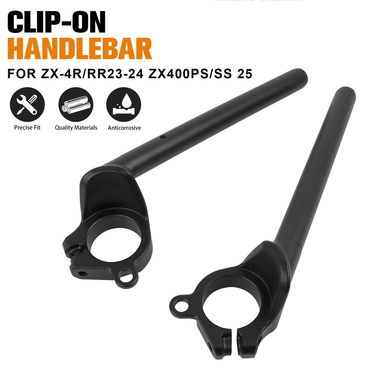 Riser Clip-On Handlebars For Kawasaki Ninja ZX-4R ZX-4RR 23