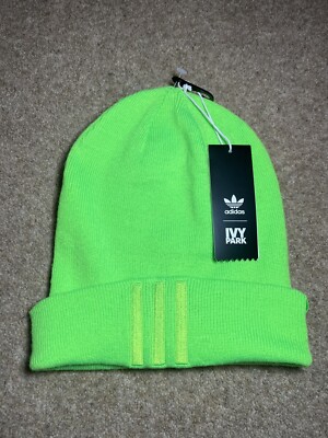 Adidas x Ivy Park Beanie Hat Neon Green UK