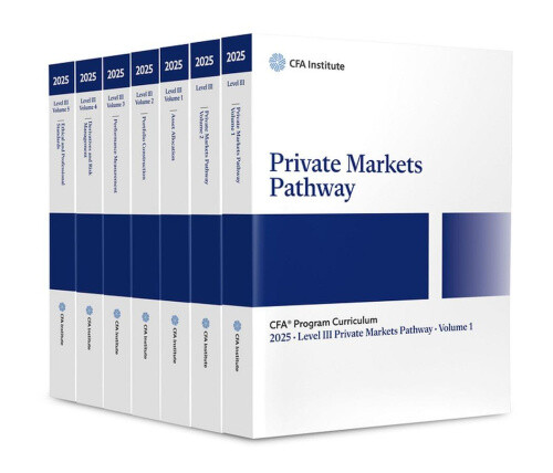 2025 CFA Program Curriculum Level III Private Markets Box Set by Cfa Institute-image