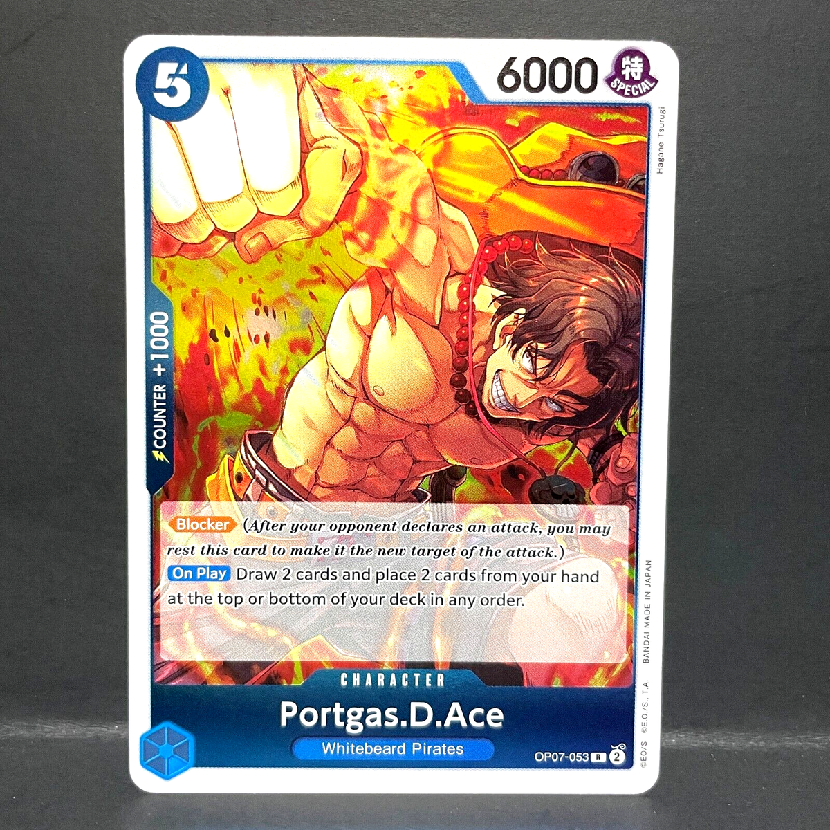 2024 ONE PIECE 500 YEARS IN THE FUTURE PORTGAS D ACE OP07-053 (R