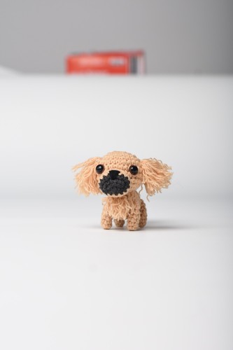 Mini Hunde gehäkelt Amigurumi - Mini Golden, Border Collie, Französischer Bullenhund, Engli - Bild 14 von 36