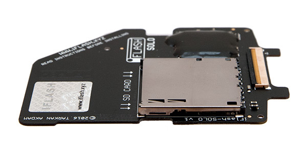 iFlash Solo SD Adapter iPod 5G 6G 7G Video Classic Install 1x SD