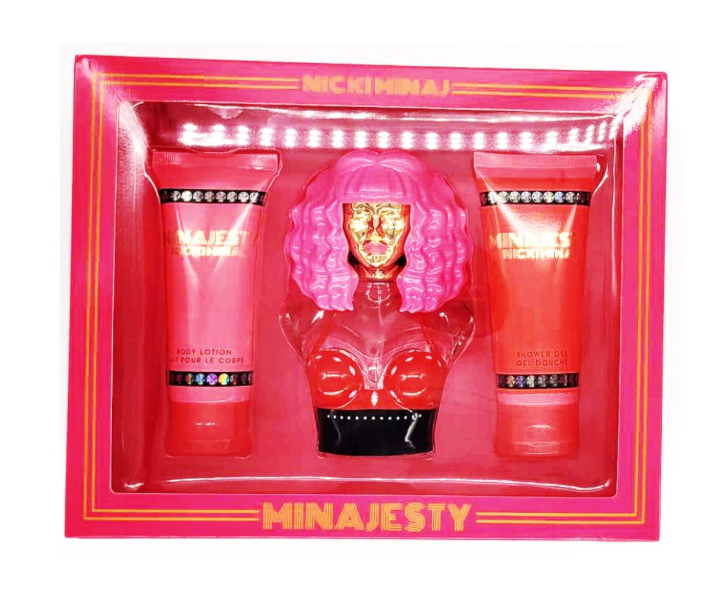 Minajesty by Nicki Minaj 3-pc Gift Set EDP Spray+ Lotion+