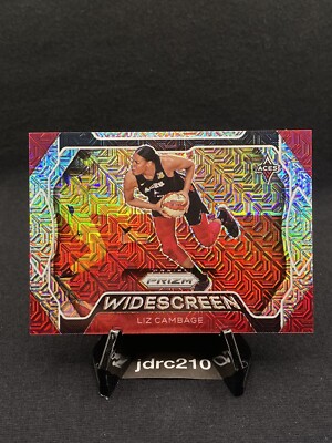 2020 Panini Prizm WNBA Widescreen Prizms Mojo Liz Cambage 25/25 Aces First Year