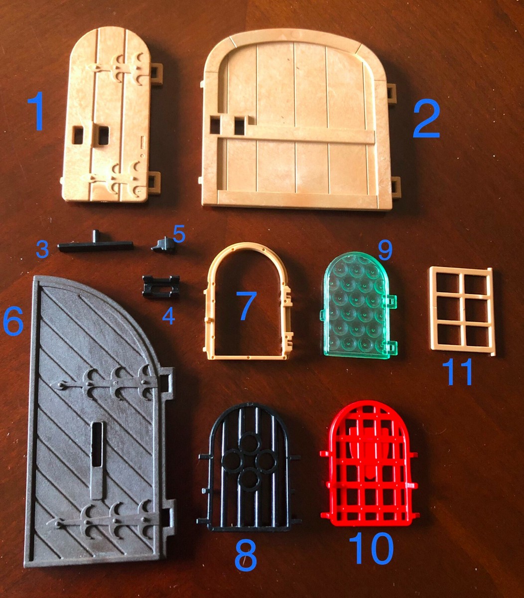 PLAYMOBIL PORTE ASCENSEUR Chevalier Médiéval Porte Du Château Steck Ref... EUR 3,85 - FR