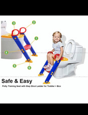 New Kids Potty Training Seat Plastic With East Step Stool Ladder For Toddler