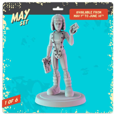 3D Printed Minis - 5TH Element 3D Printed States Model Kit