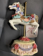 MELODIES COUNTY FAIR COLLECTION YESTERDAY CAROUSEL HORSE HERITAGE
