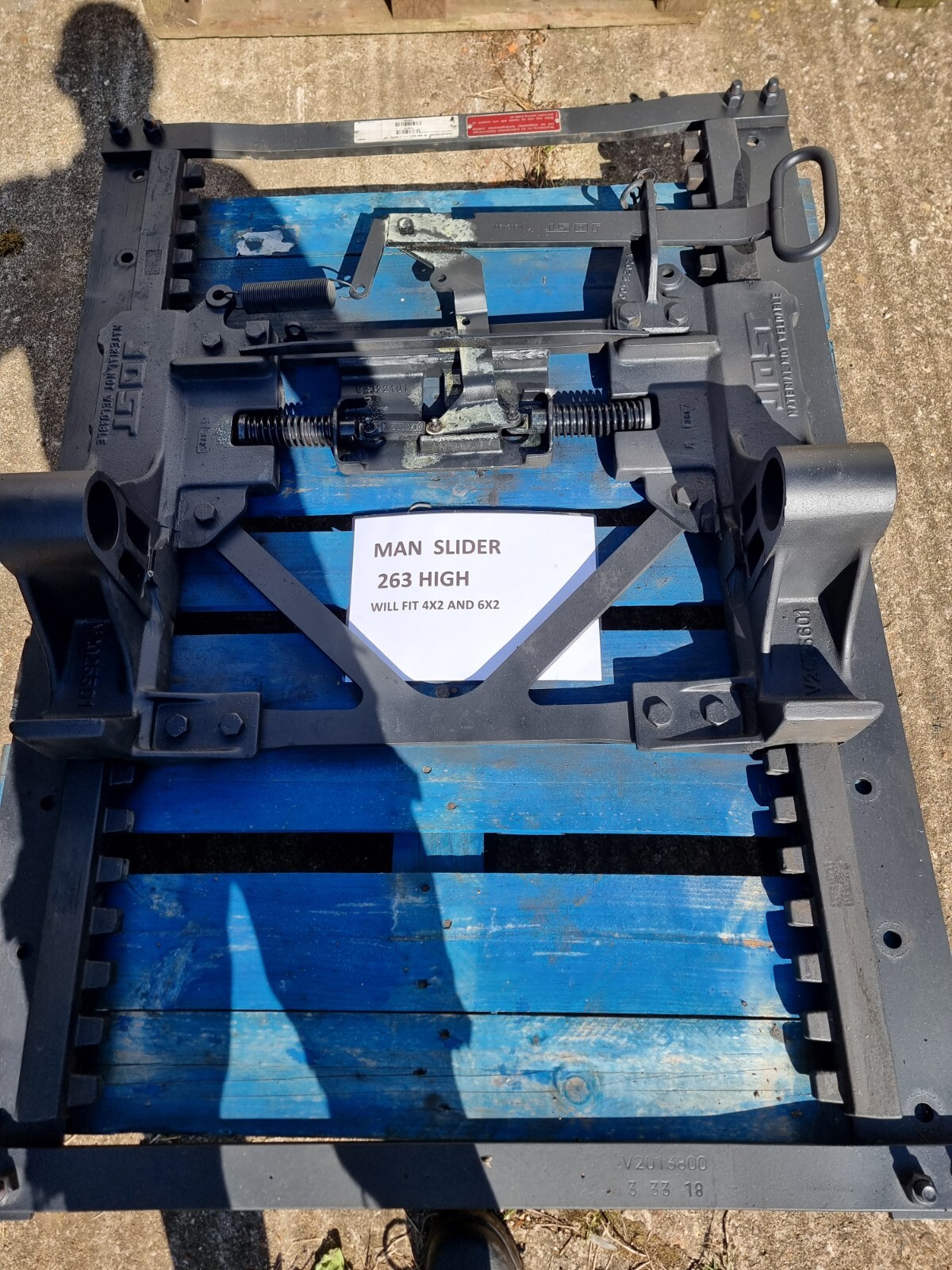 Jost Fifthwheel slider For Scania 6x2 eBay