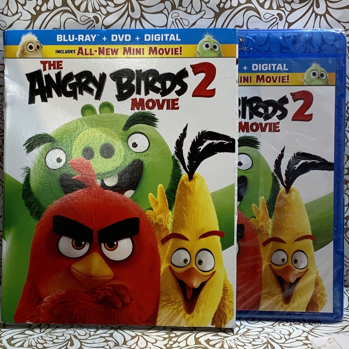 📀 The Angry Birds Movie (BLU-RAY DVD) W/Slipcover NEW - Main Image