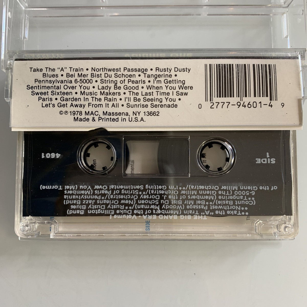 The Big Band Era Volume One (Cassette) | eBay The Big Band Era Volume One (Cassette) | eBay