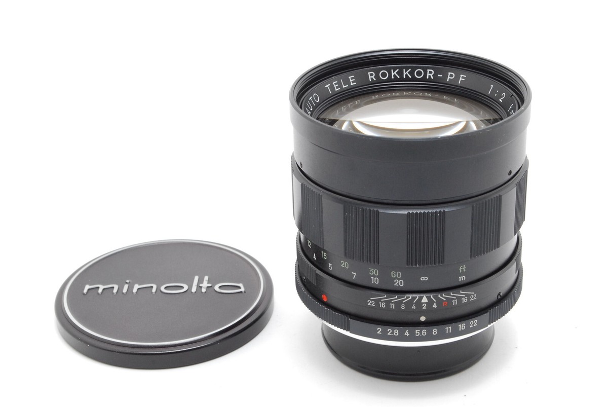 MINT] Minolta MC Auto Tele Rokkor PF 100mm f2 for MD Mount