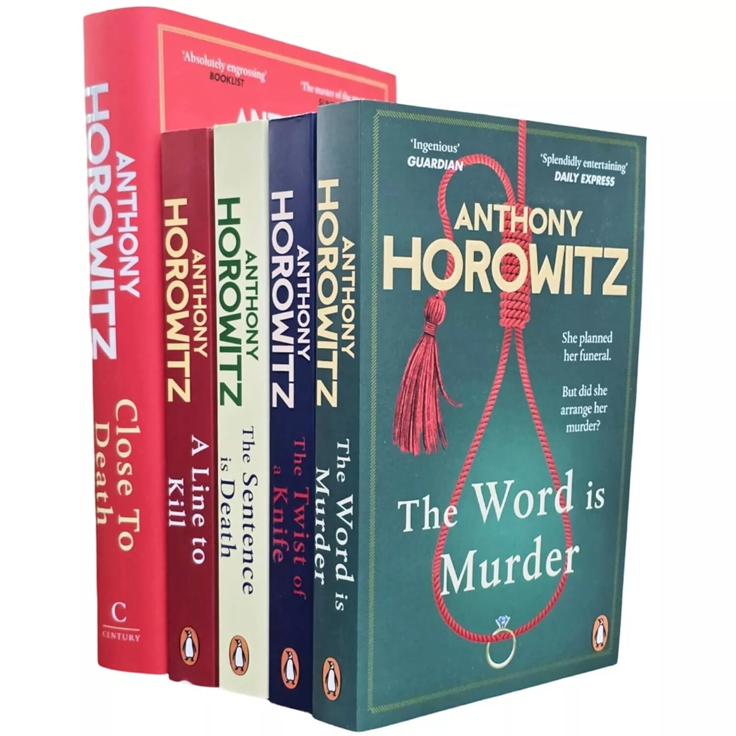 Hawthorne and Horowitz Mysteries Series 5 Books Set by Anthony Horowitz
