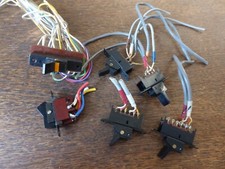 SONY TC 377 lot de boutons / commutateurs (6) bon etat