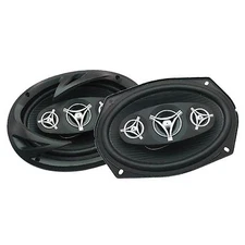 6x9 Car Speakers Custom Sound 4way Pair 800w Stereo System 4ohm 6x9in 2 NEW