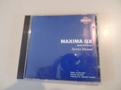 Werkstatthandbuch Nissan MAXIMA QX (A33) 2,0L 3,0L  01.2000