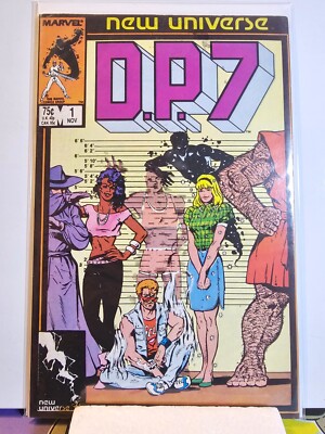 D.P. 7 #1 Comic 1986 Marvel Comics