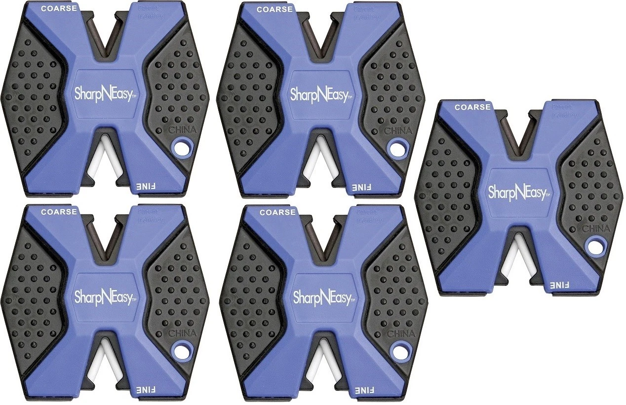 5 PACK AccuSharp SharpNEasy Knife Sharpener 334C Fine and Coarse Ceramic Rods